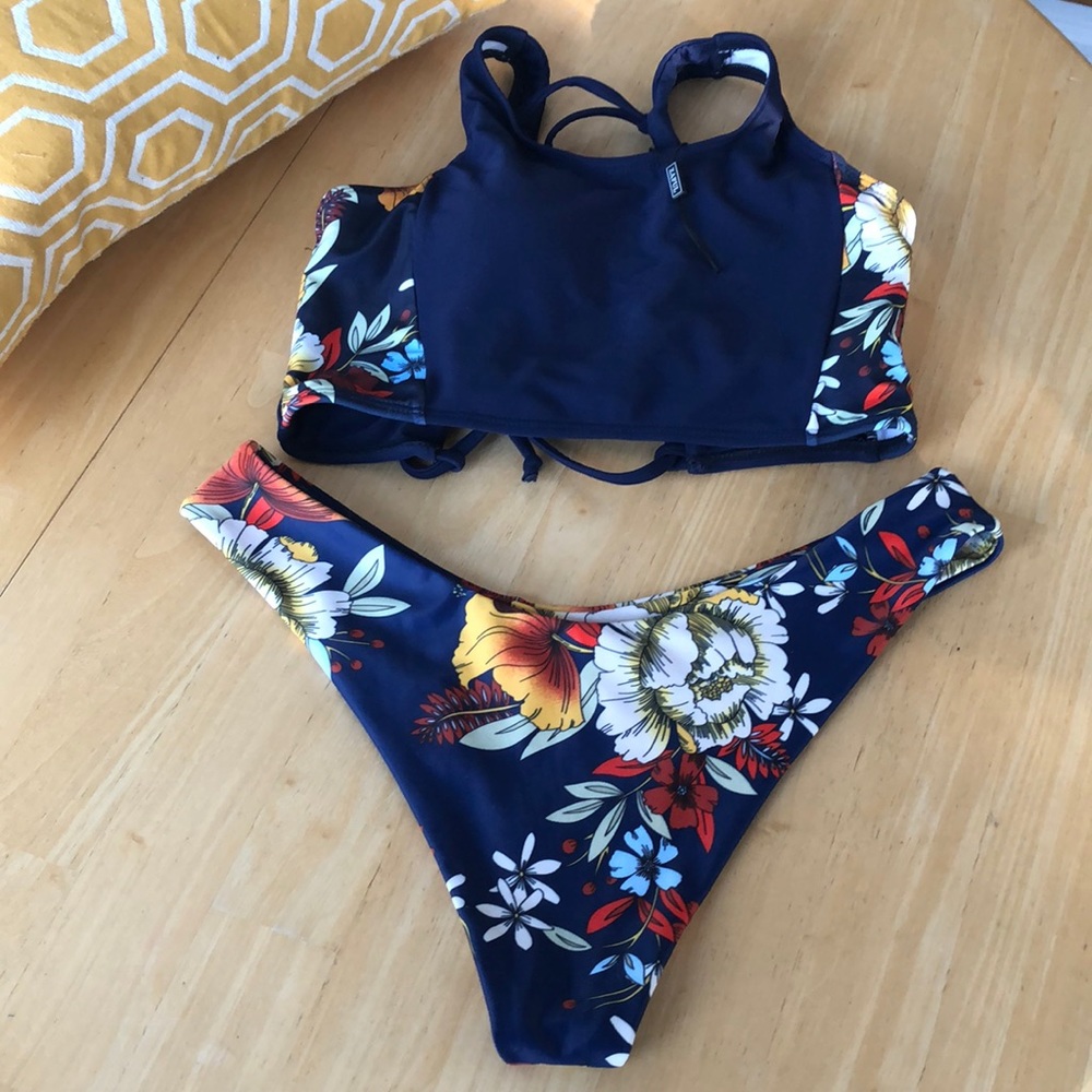 Zaful Bikini Floral Tropical print